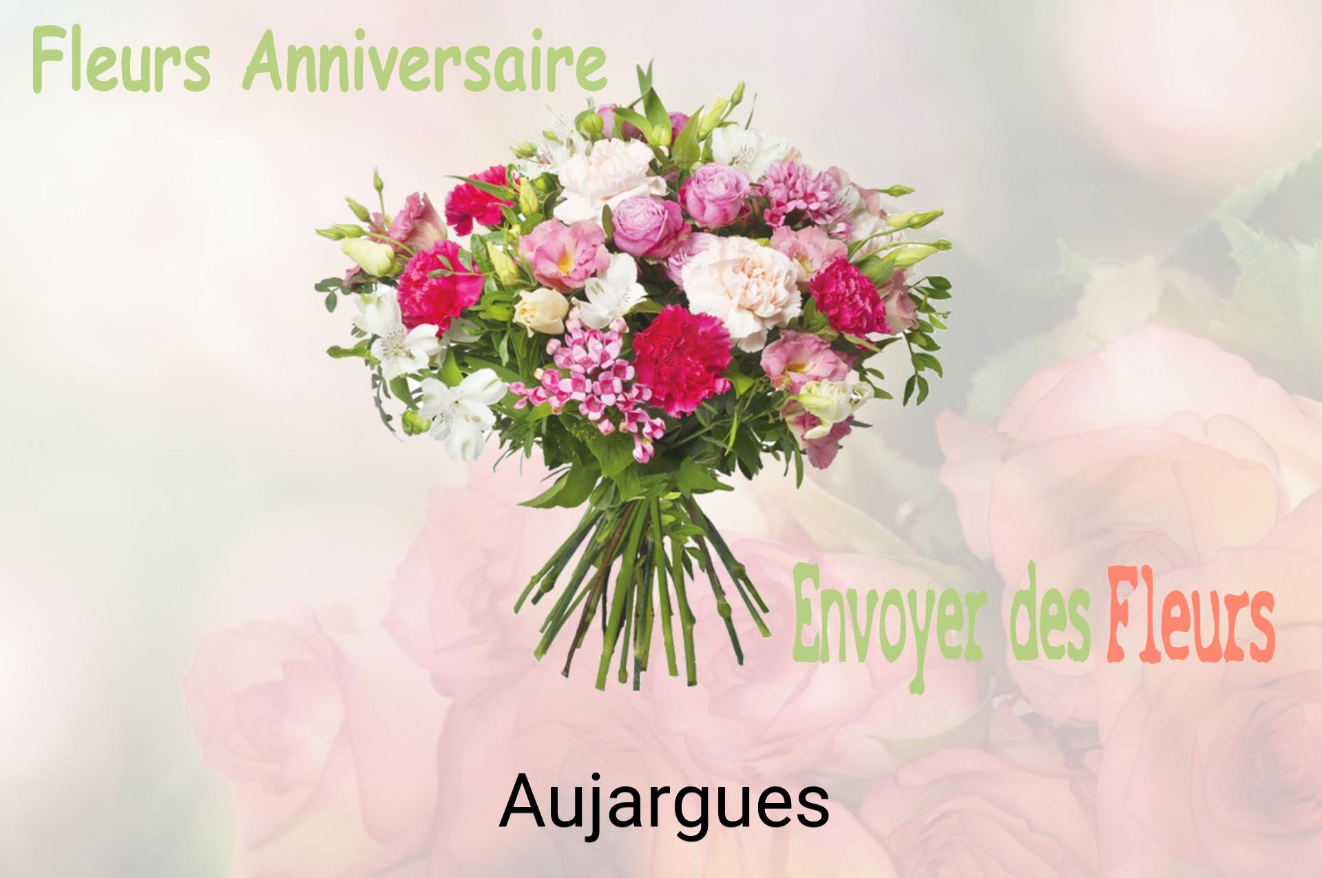 Bouquet de fleurs d’anniversaire livré à Aujargues